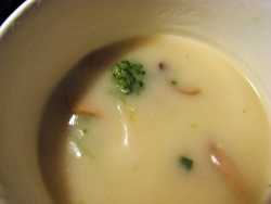 Japońska zupa z grzybami